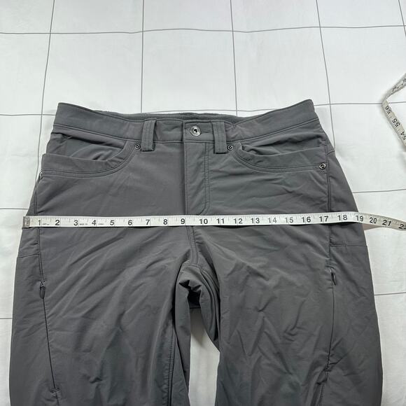 Duluth Trading Co Pants Womens 8x33 Gray Flexpedition Fleece Lined Straight Leg - Picture 9 of 13